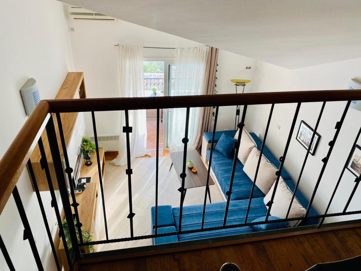 Apartment Blue Sveti Stefan Exteriör bild