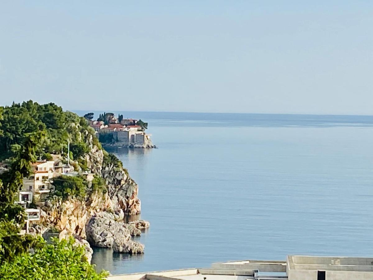 Apartment Blue Sveti Stefan Exteriör bild