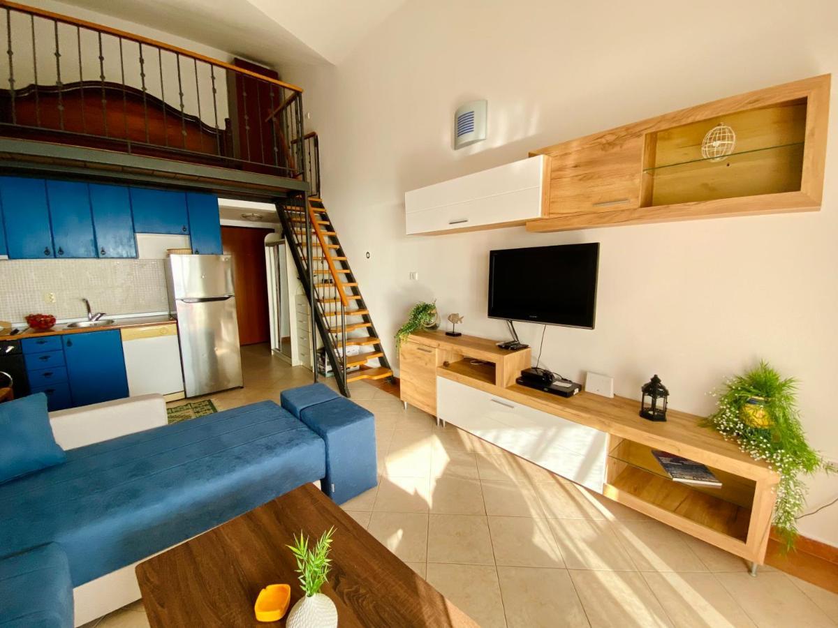Apartment Blue Sveti Stefan Exteriör bild